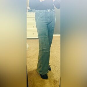 Cargo Flare Jeans
